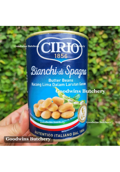 Cirio Italy butter beans BIANCHI di SPAGNA 400g